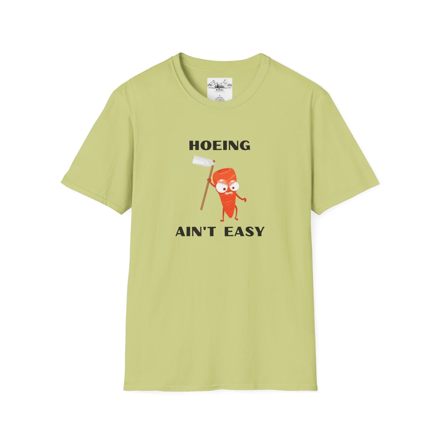 "Hoeing Ain't Easy" – Funny Gardening T-Shirt