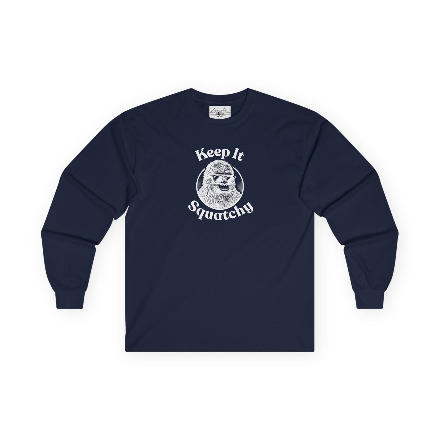 Keep It Squatchy | Bigfoot Long Sleeve Unisex Ultra Cotton Tee