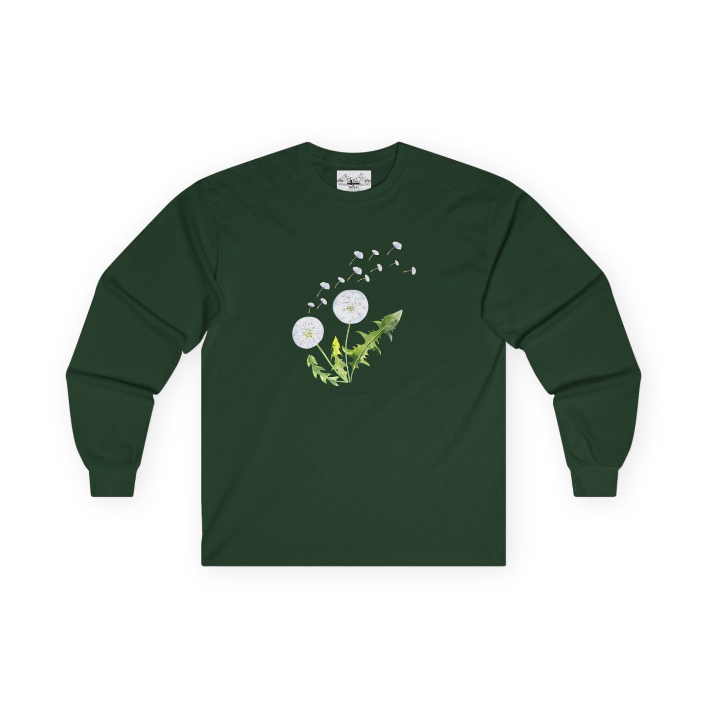 "Blow Me" Dandelion Long Sleeve Tee