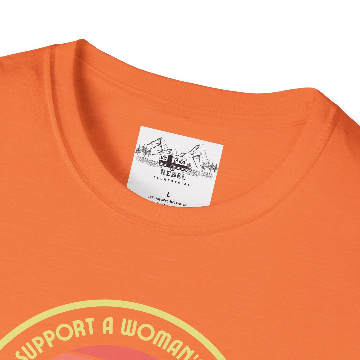 I Support a Woman’s Right to Have Pockets – Retro Tee