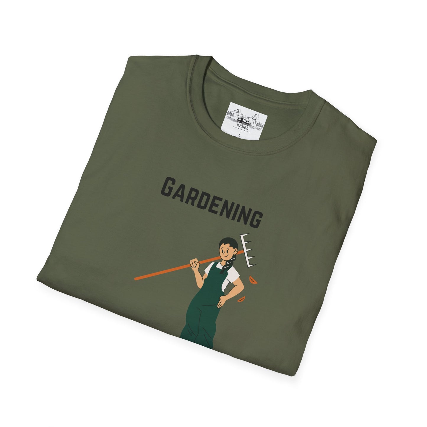 Gardening, It Comes in Handy When You Need to Hide the Bodies - Unisex Softstyle T-Shirt