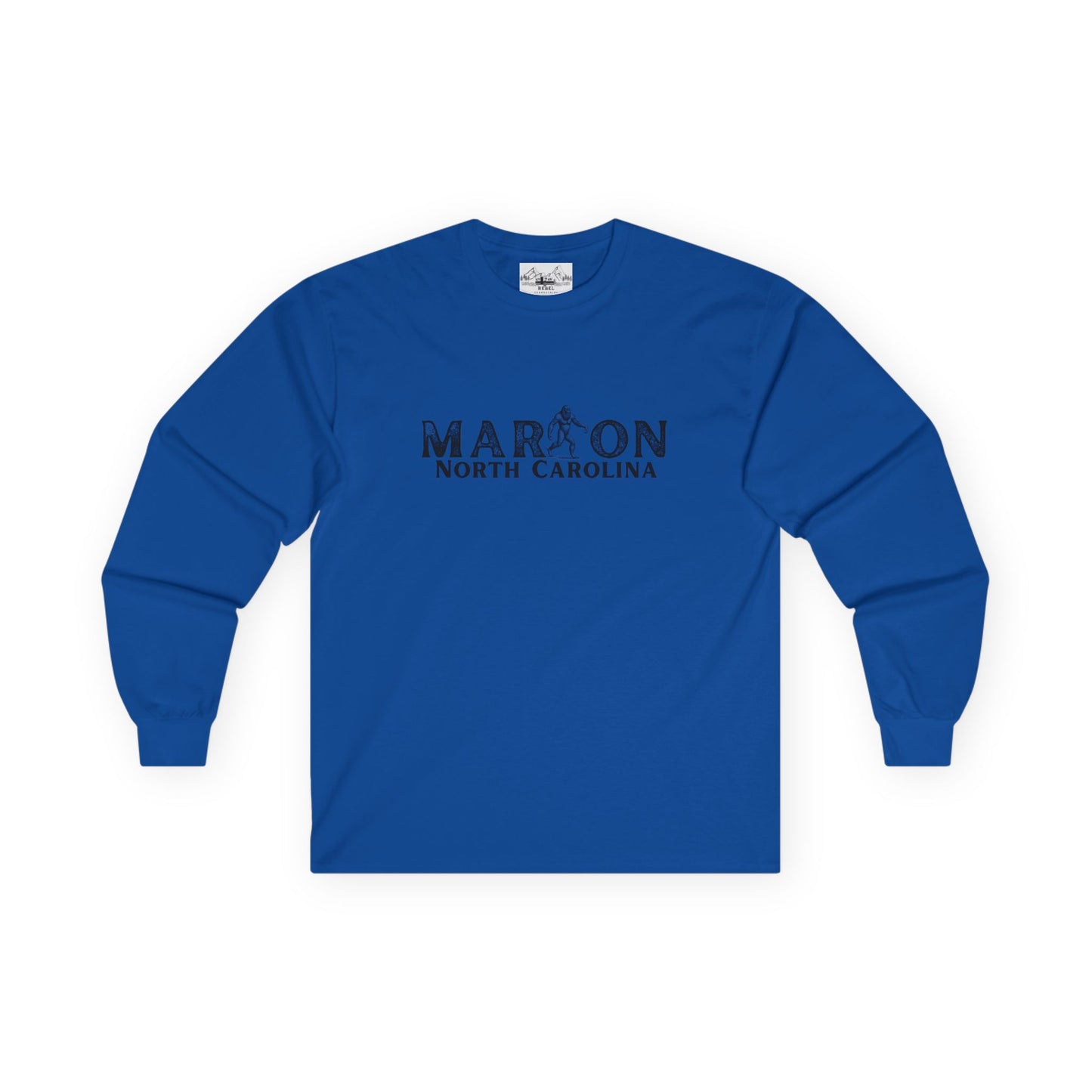 Marion NC Bigfoot Long Sleeve Tee – Celebrate the Legend