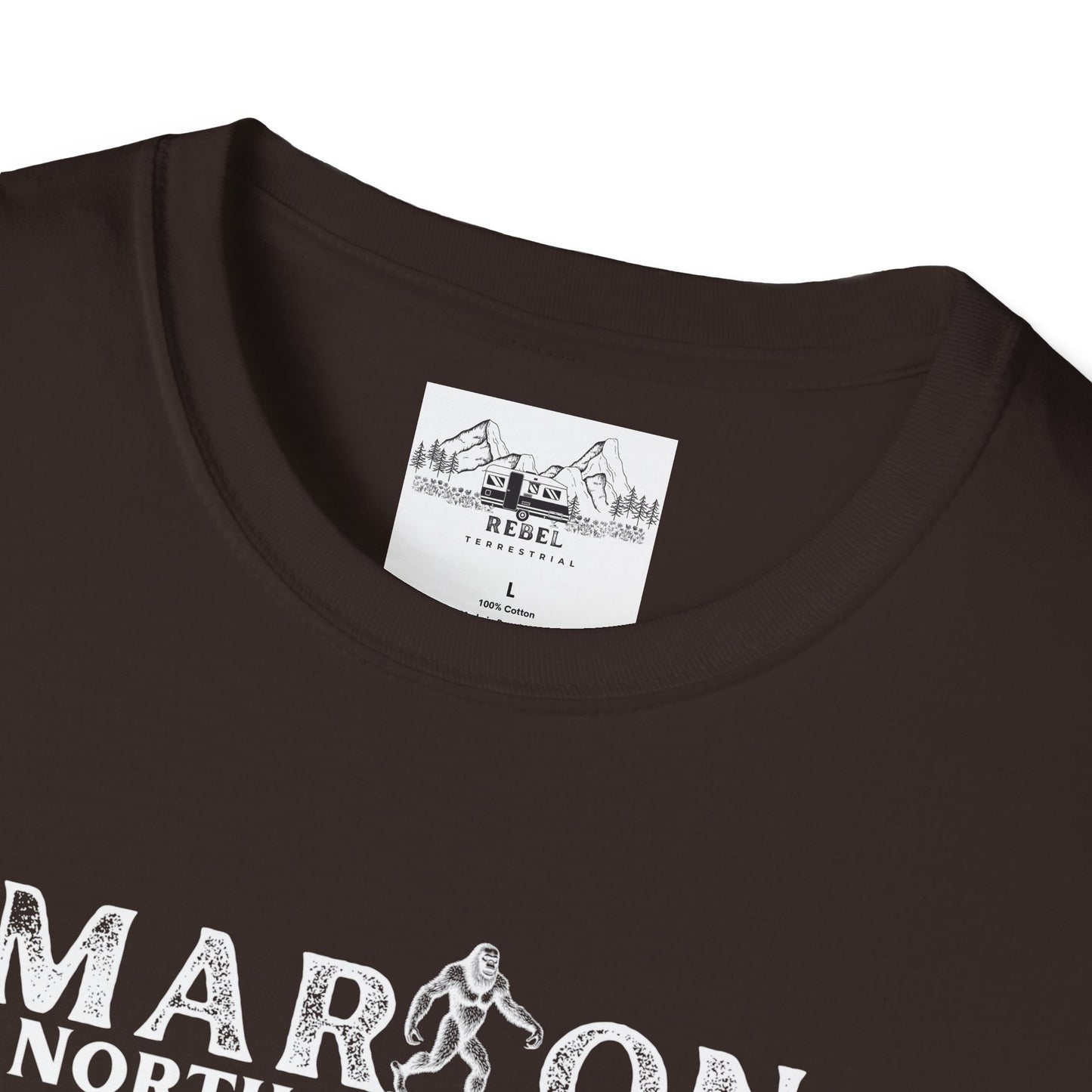 Marion North Carolina Bigfoot T-Shirt – Unisex Softstyle Tee
