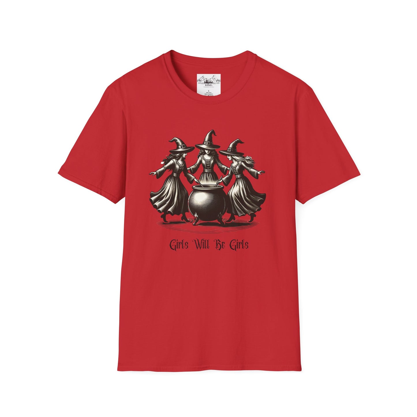 "Girls Will Be Girls" Witches Unisex T-Shirt