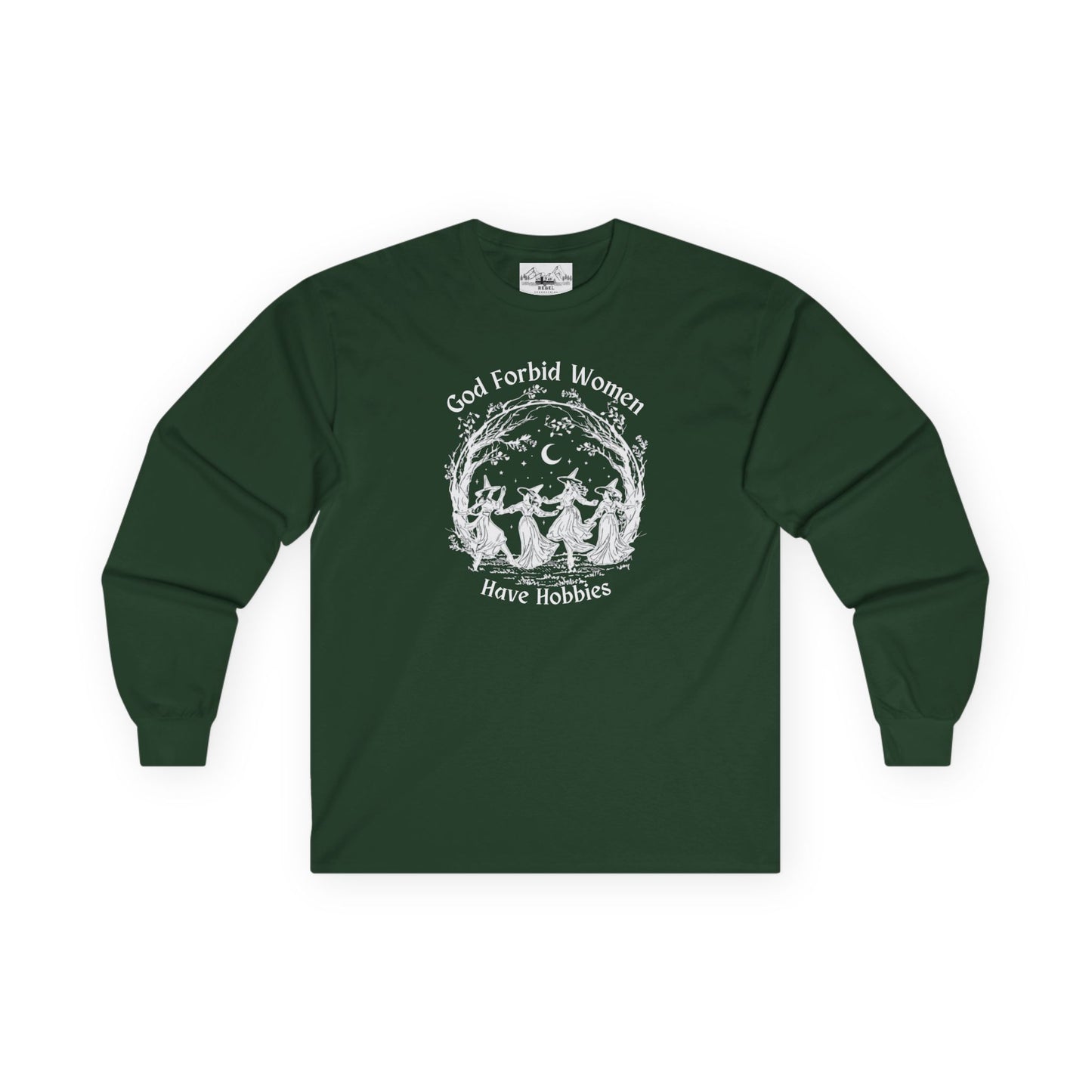 "God Forbid, Women Have Hobbies" Unisex Ultra Cotton Long Sleeve Tee