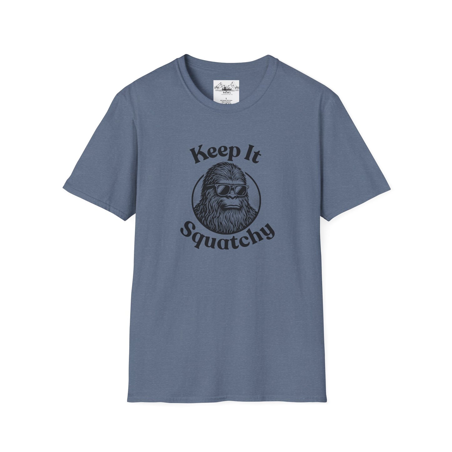 Keep It Squatchy Bigfoot T-Shirt – Unisex Softstyle Tee