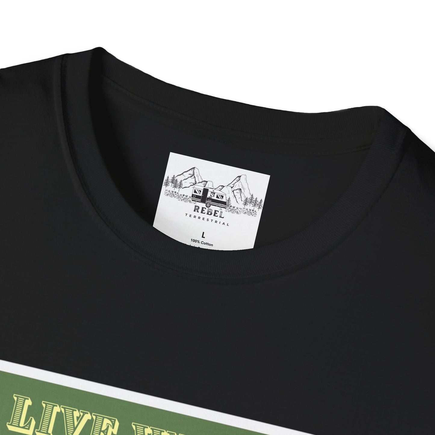 Live Weird, Fake Your Death – Angry Possum T-Shirt