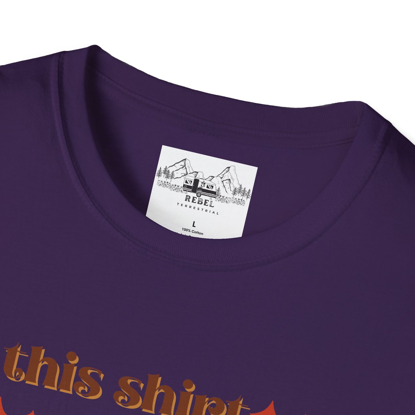 This Shirt Smells Like Campfire – Cozy Outdoorsy Unisex Softstyle T-Shirt