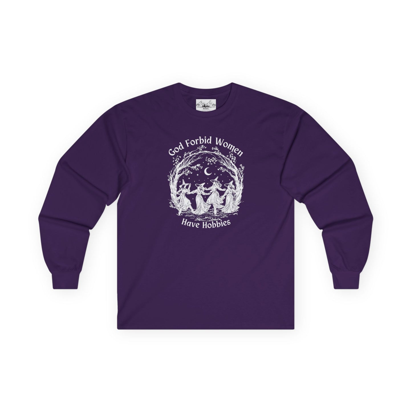 "God Forbid, Women Have Hobbies" Unisex Ultra Cotton Long Sleeve Tee