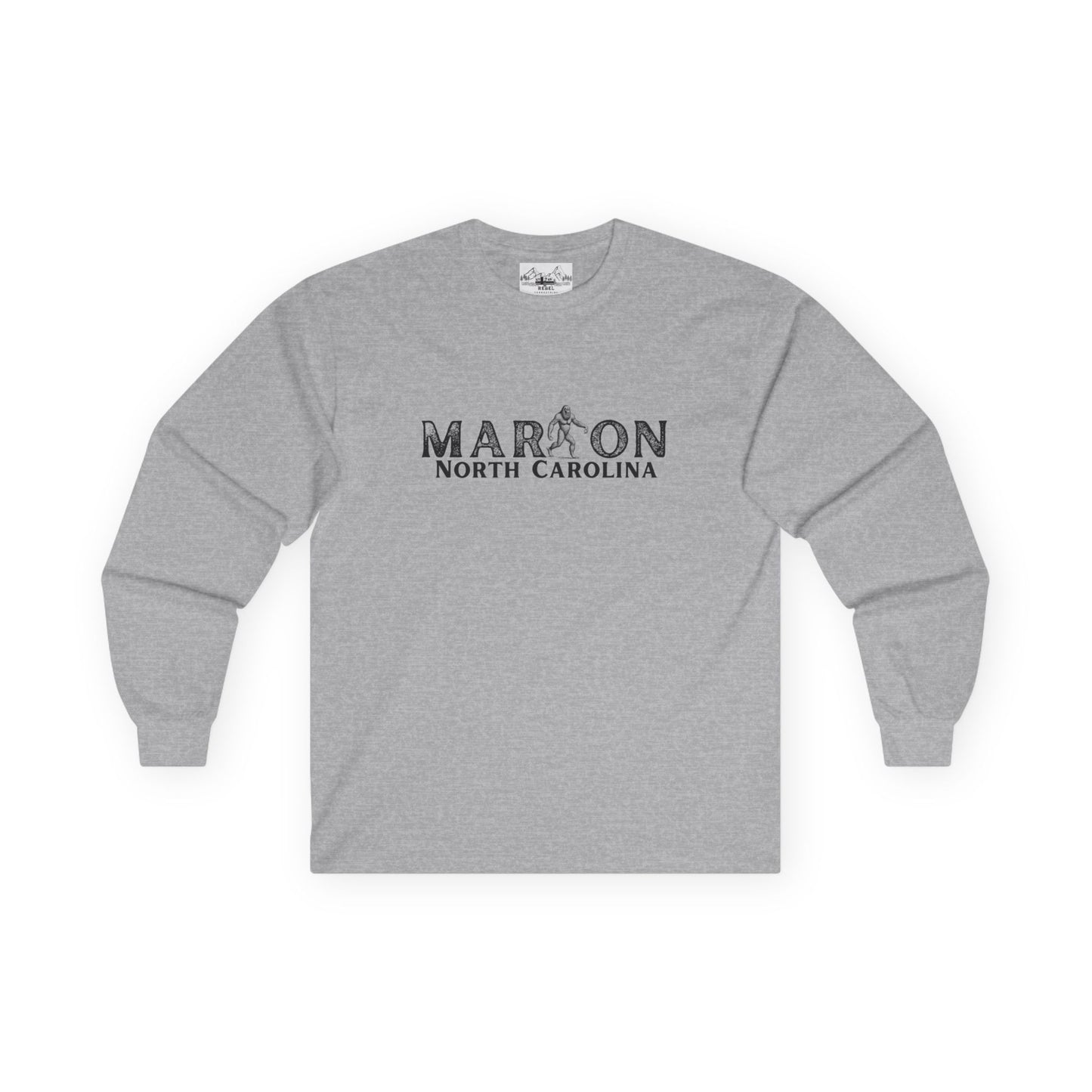 Marion NC Bigfoot Long Sleeve Tee – Celebrate the Legend