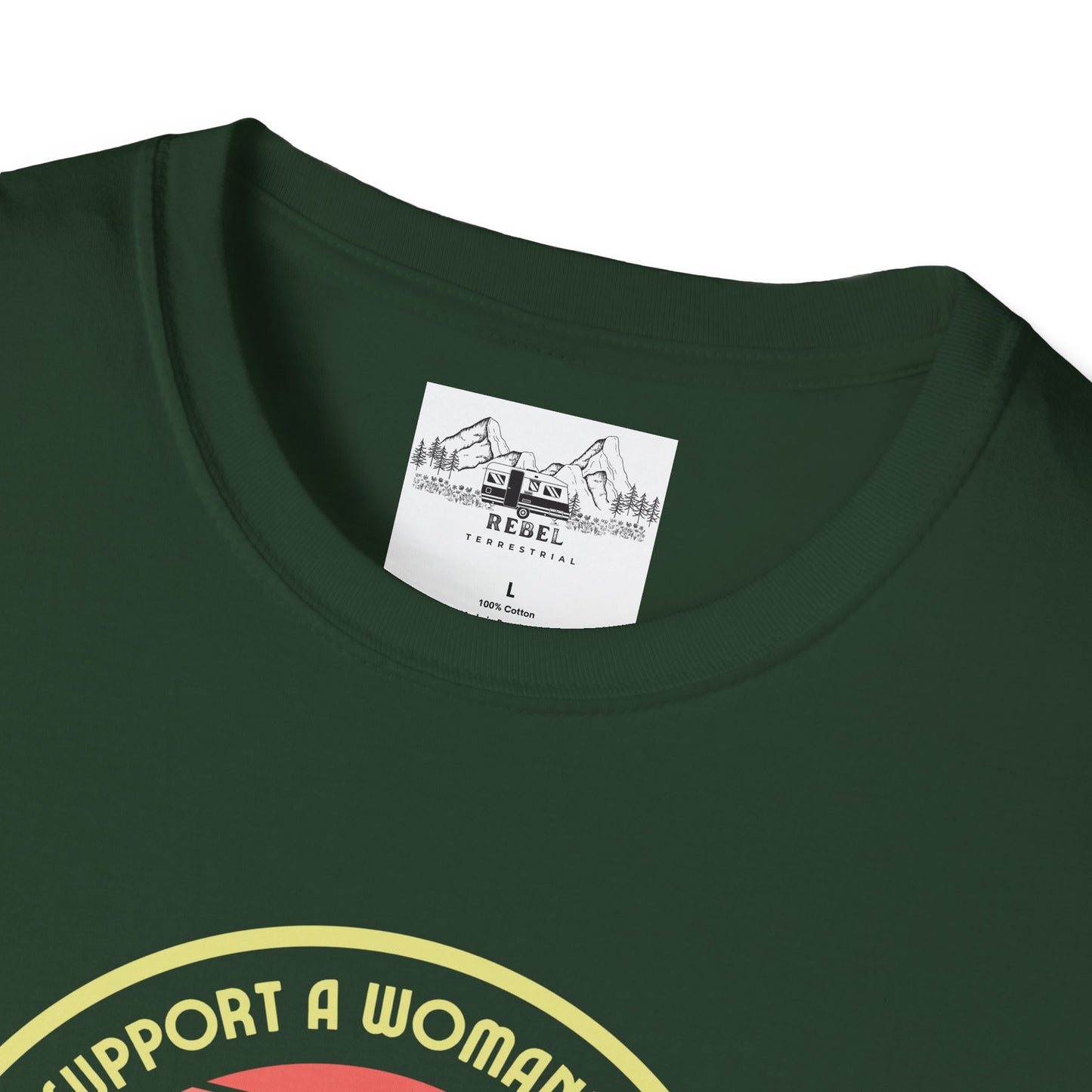 I Support a Woman’s Right to Have Pockets – Retro Tee