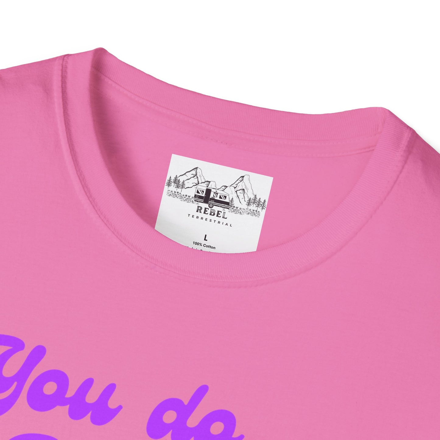 You Do You Boo – Playful Purple Lettering T-Shirt
