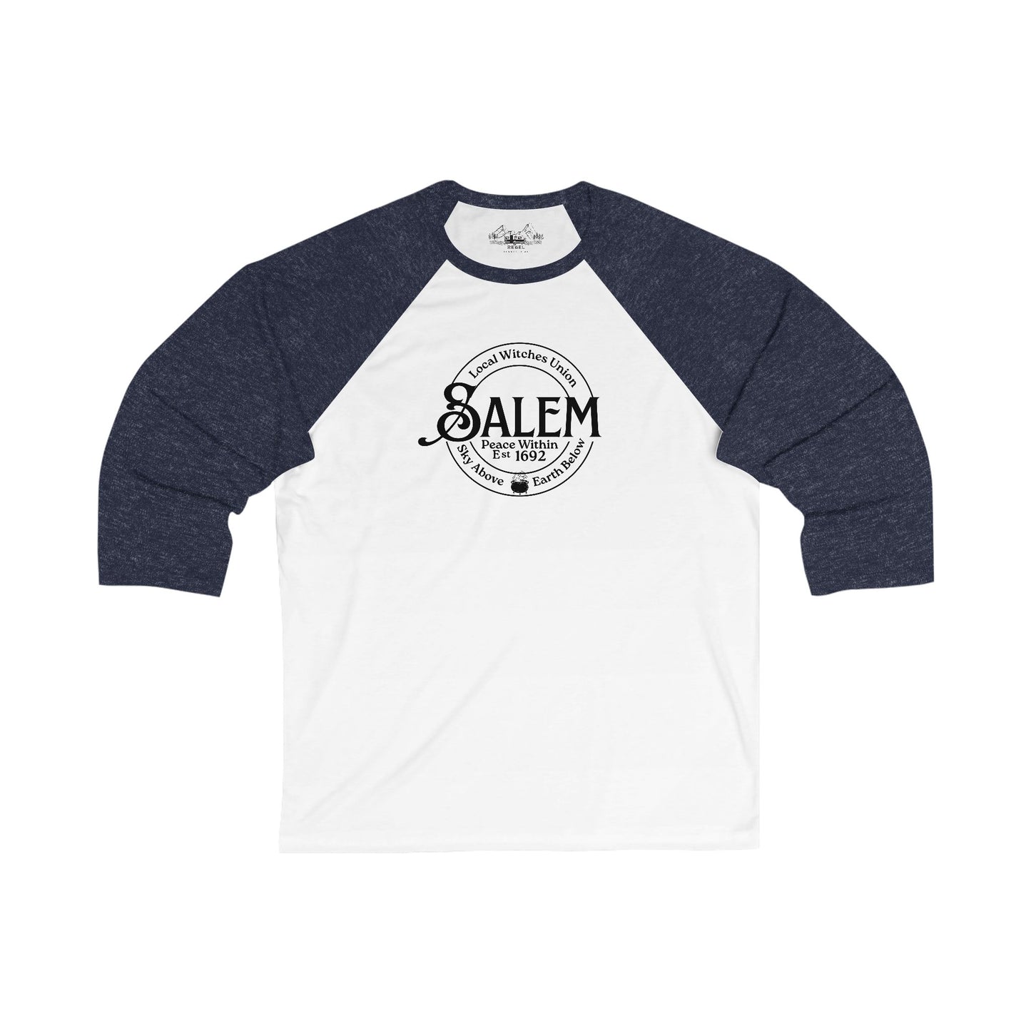 Salem Local Witches Union 3/4 Sleeve Baseball Tee