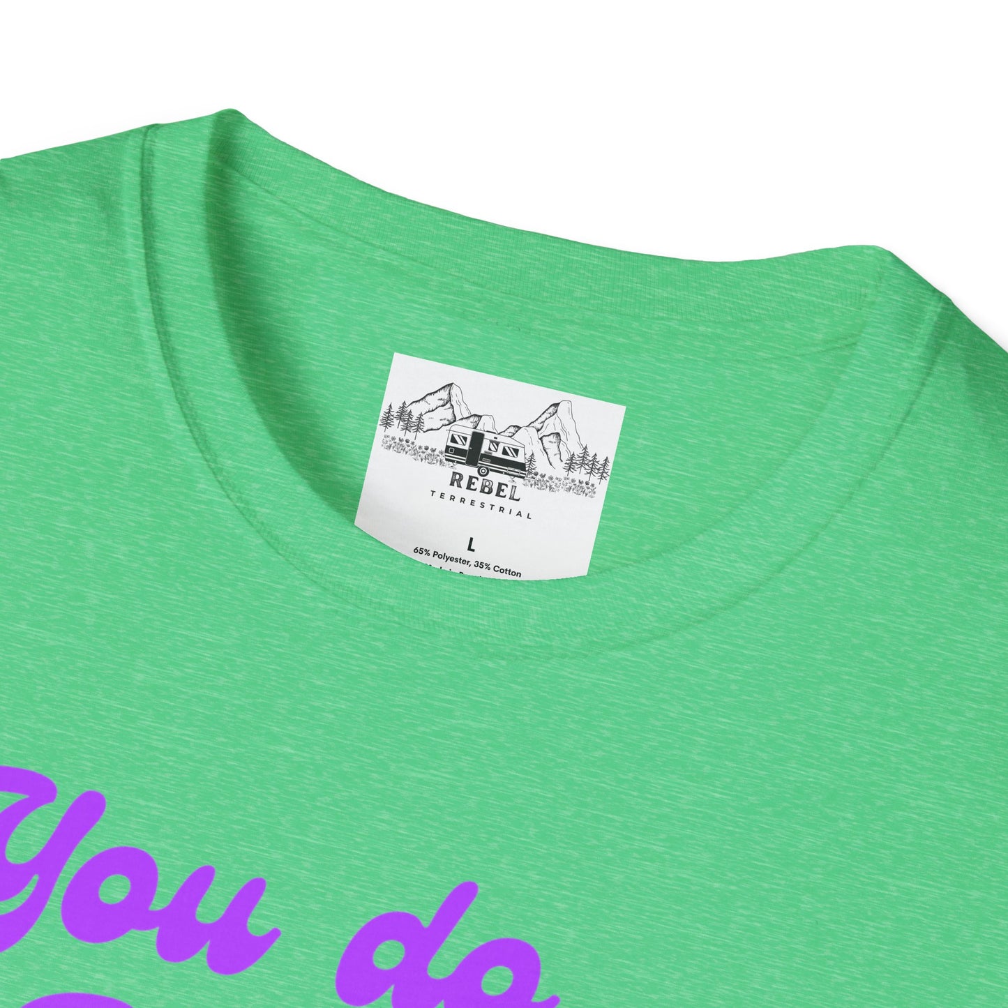 You Do You Boo – Playful Purple Lettering T-Shirt
