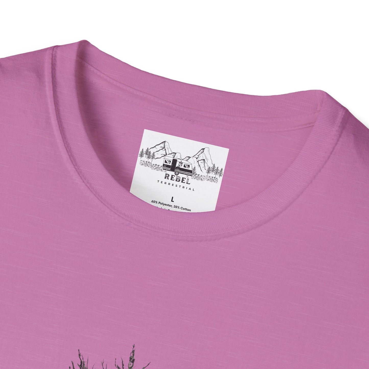 Keep Calm and Hike On | Tree Crown Unisex Softstyle T-Shirt