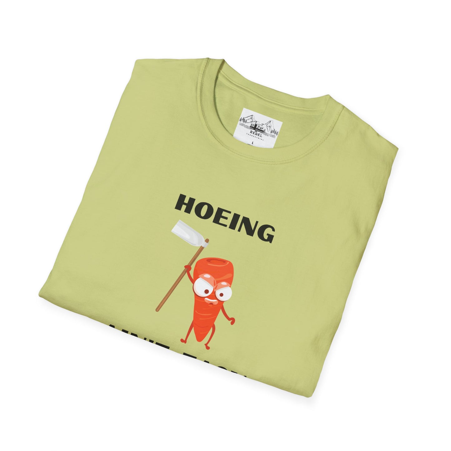 "Hoeing Ain't Easy" – Funny Gardening T-Shirt