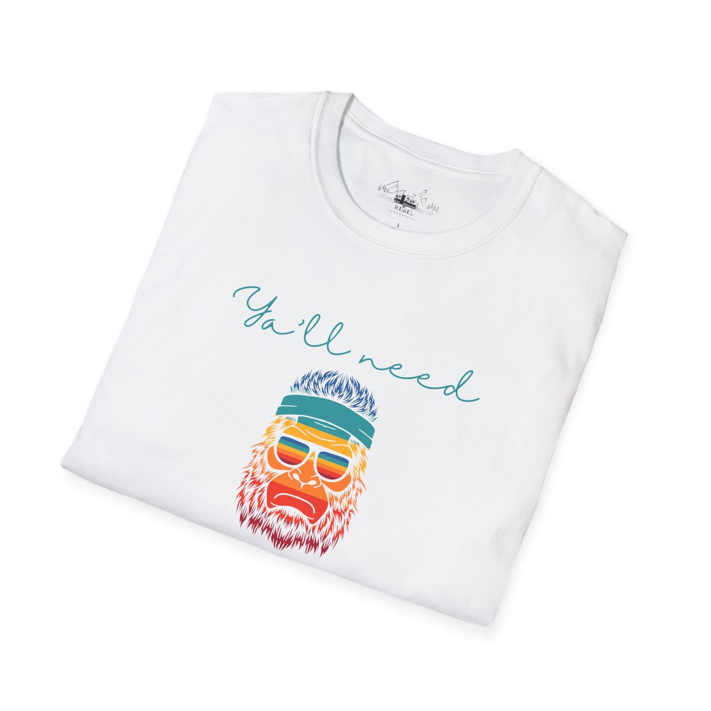 Y’all Need Therapy – Rainbow Bigfoot T-Shirt | Unisex Softstyle Tee