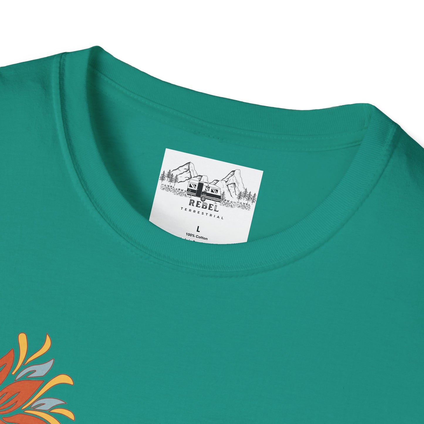 They Didn’t Burn Witches, They Burned Women – Feminist Floral T-Shirt
