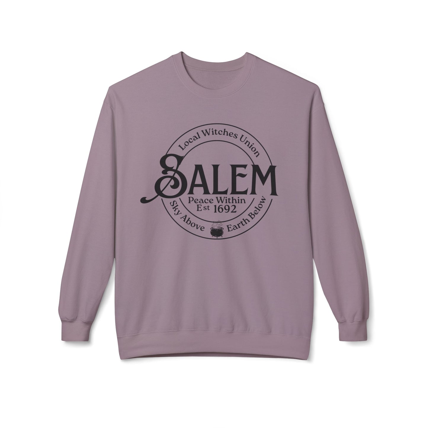 Salem Local Witches Union Midweight Fleece Sweatshirt