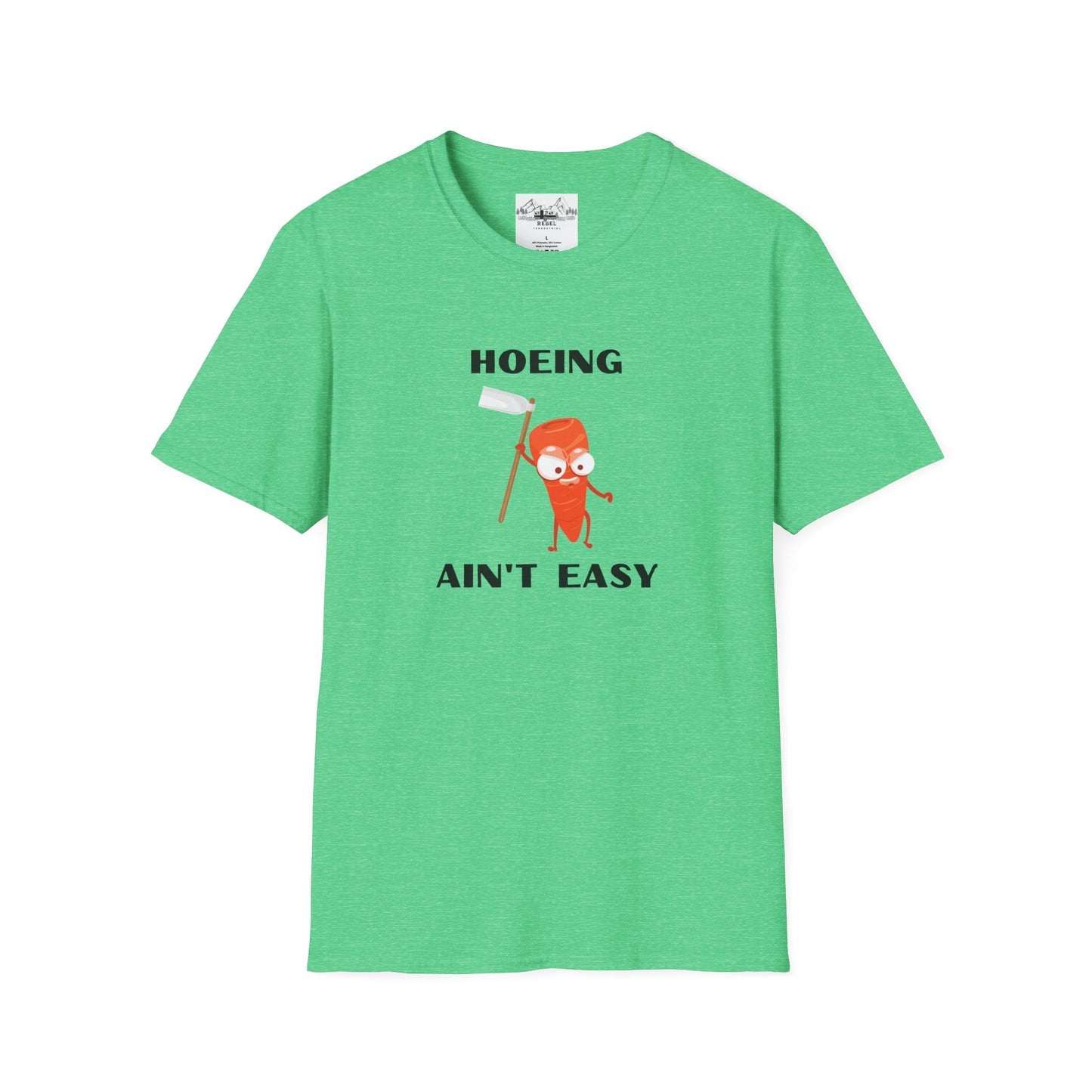 "Hoeing Ain't Easy" – Funny Gardening T-Shirt