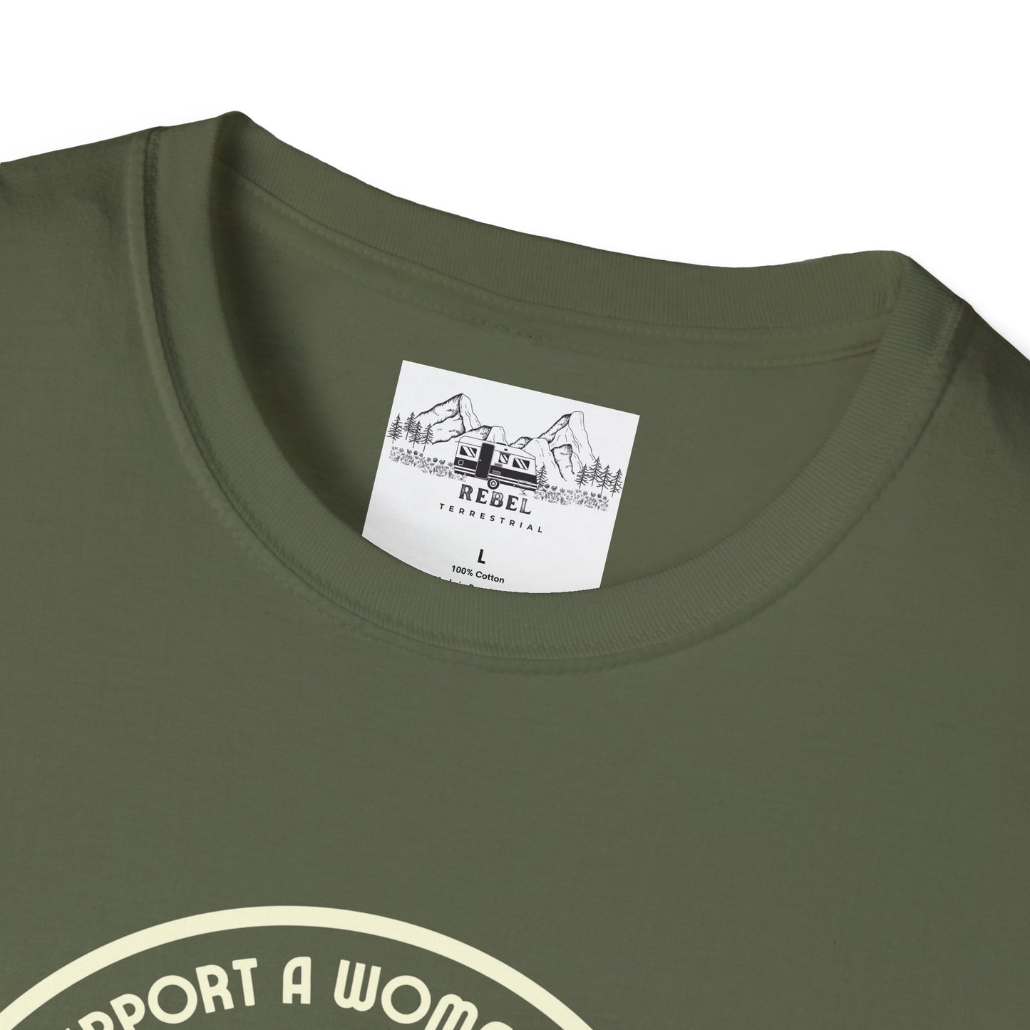 I Support a Woman’s Right to Have Pockets – Retro Tee