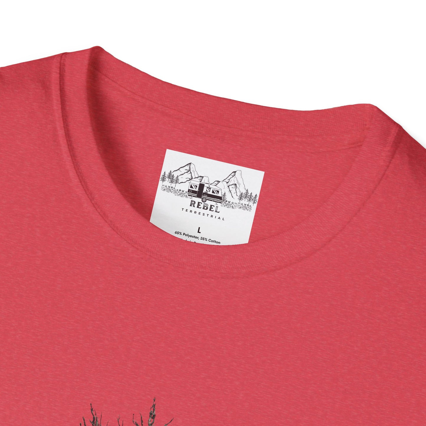 Keep Calm and Hike On | Tree Crown Unisex Softstyle T-Shirt