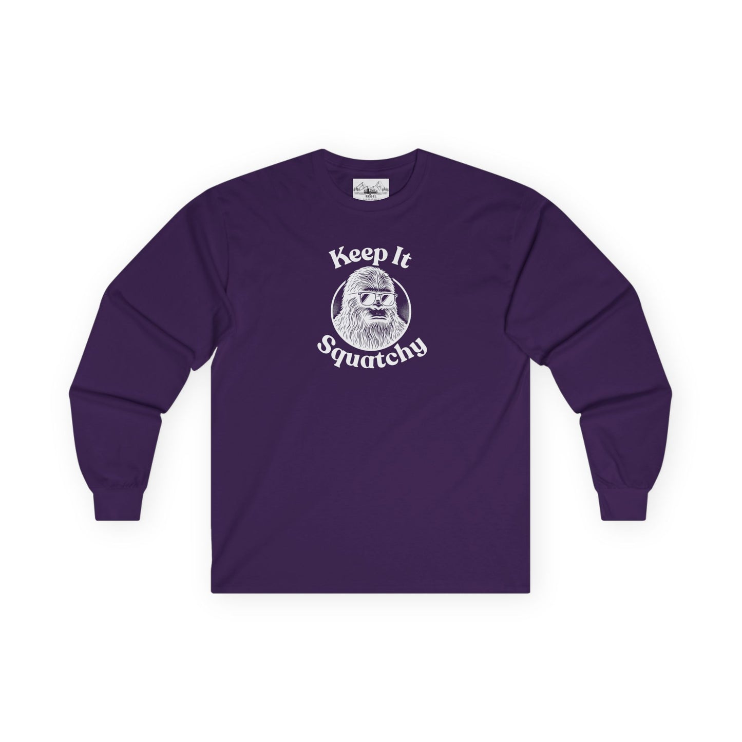 Keep It Squatchy | Bigfoot Long Sleeve Unisex Ultra Cotton Tee