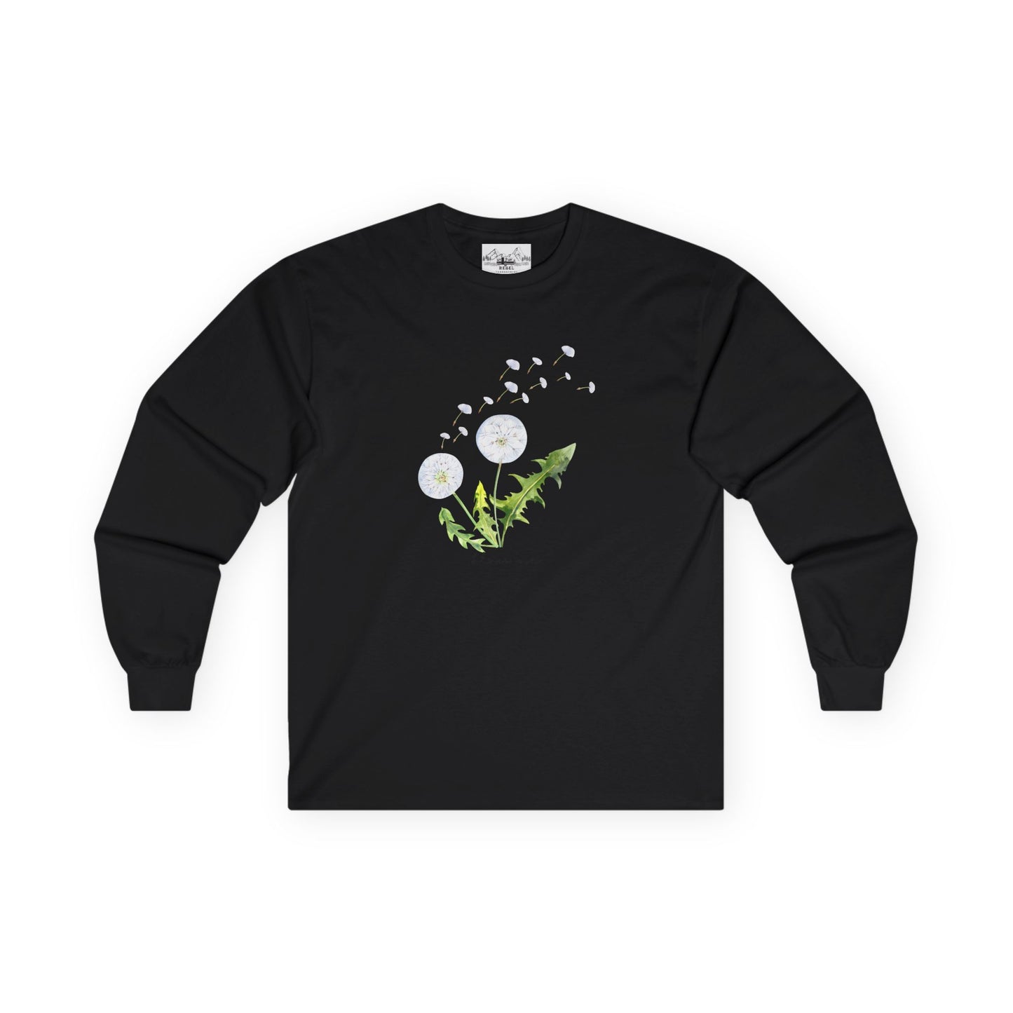 "Blow Me" Dandelion Long Sleeve Tee