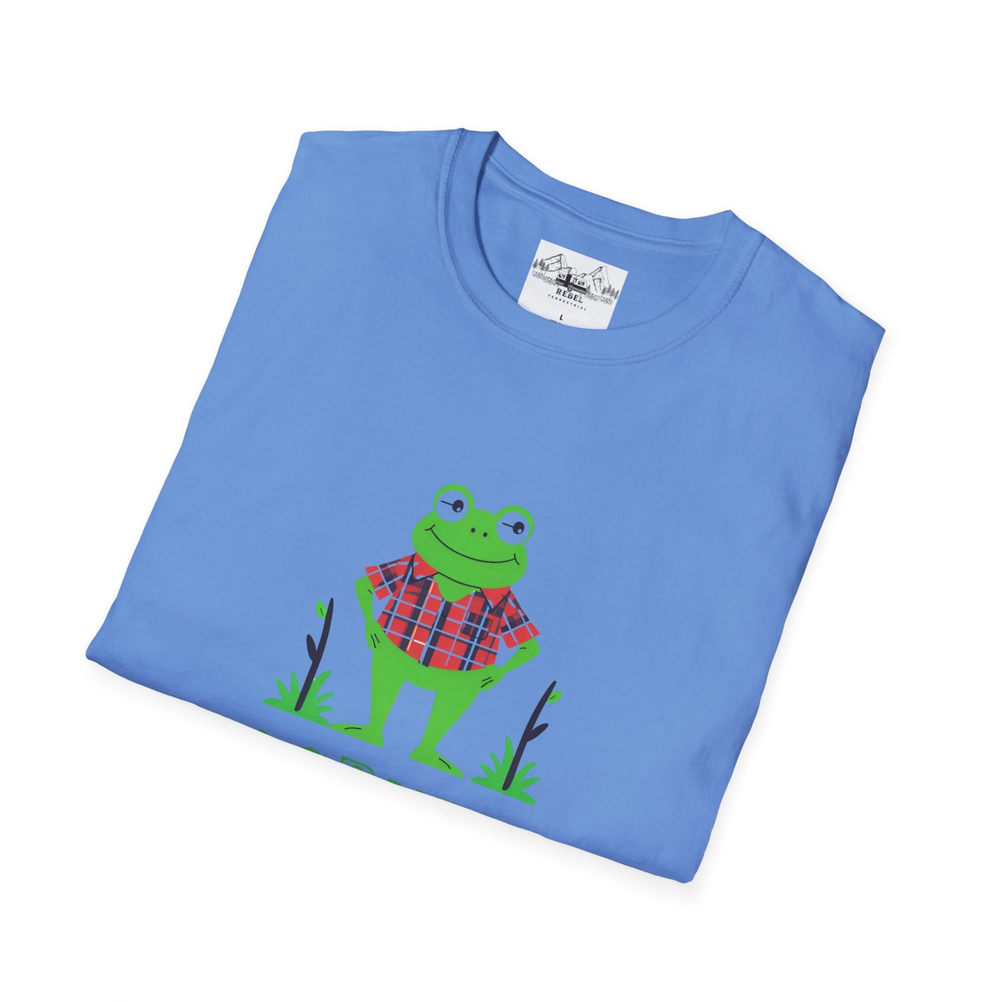 Cartoon Frog "Dagburnit" Unisex Softstyle T-Shirt – Southern Charm Meets Cozy Style