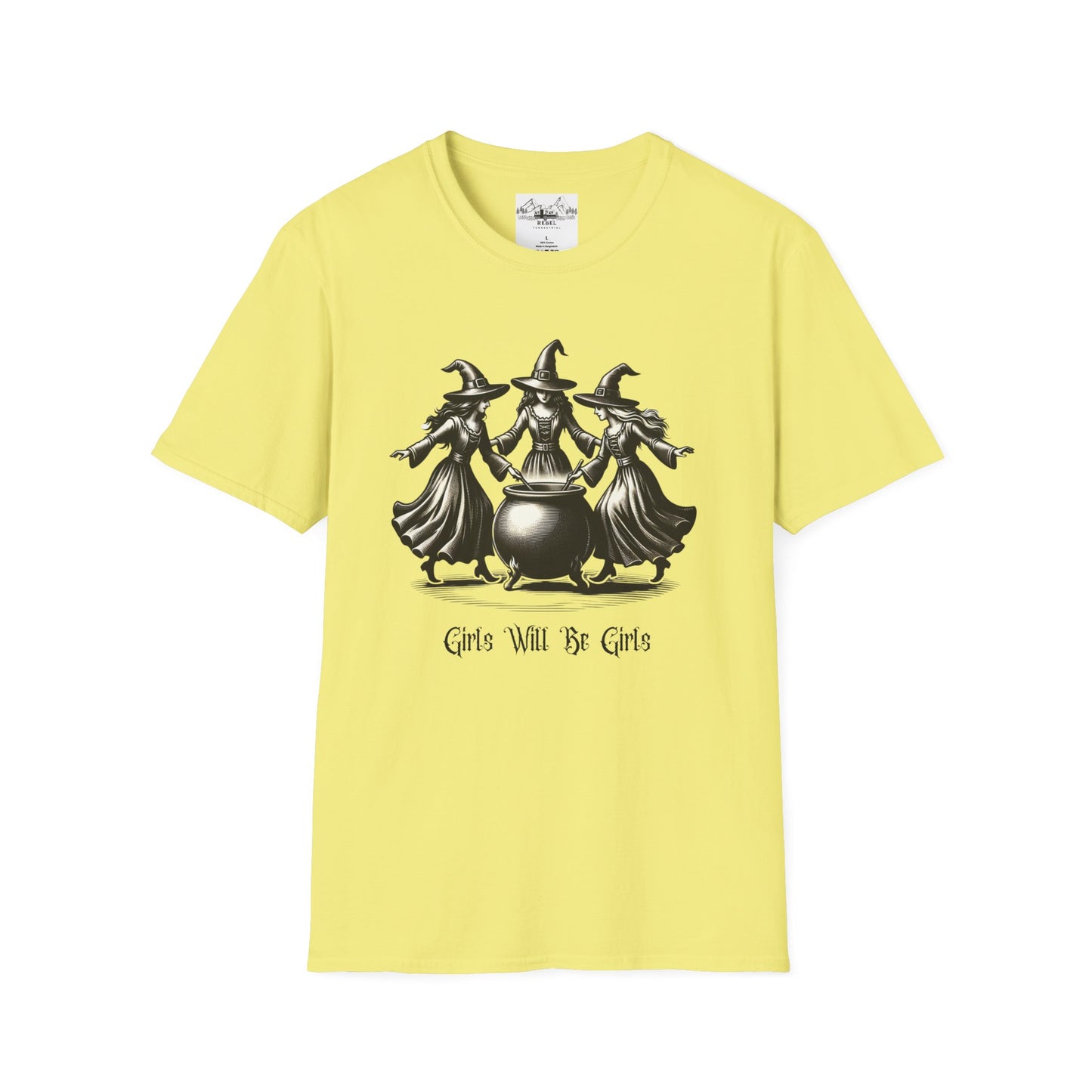 "Girls Will Be Girls" Witches Unisex T-Shirt