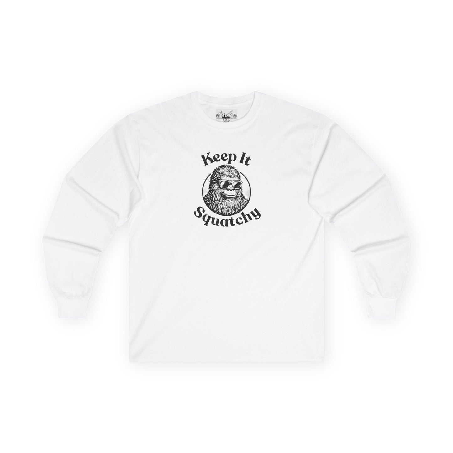 Keep It Squatchy | Bigfoot Long Sleeve Unisex Ultra Cotton Tee