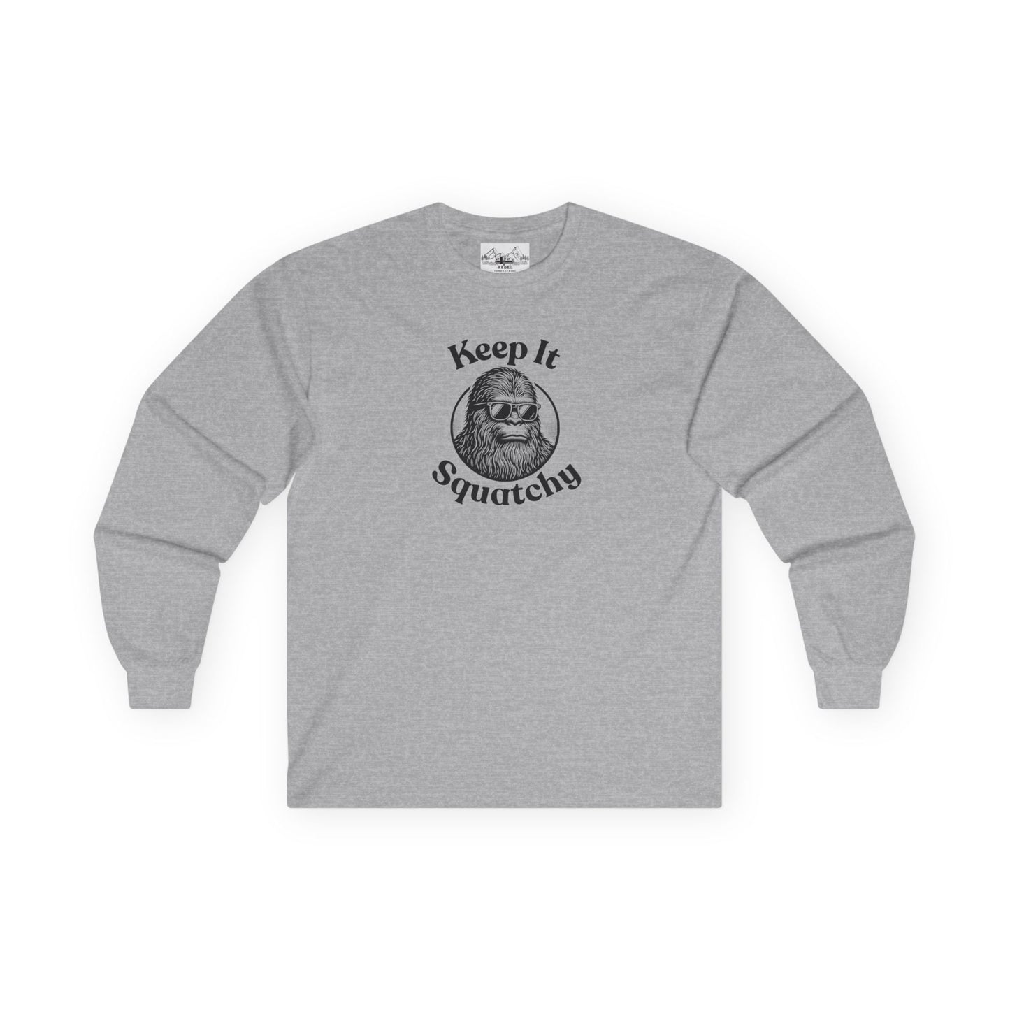 Keep It Squatchy | Bigfoot Long Sleeve Unisex Ultra Cotton Tee