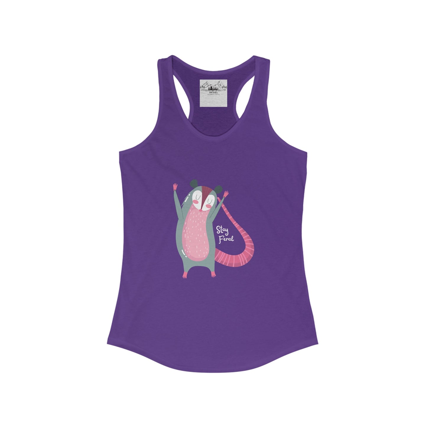 Stay Feral – Women’s Racerback Tank
