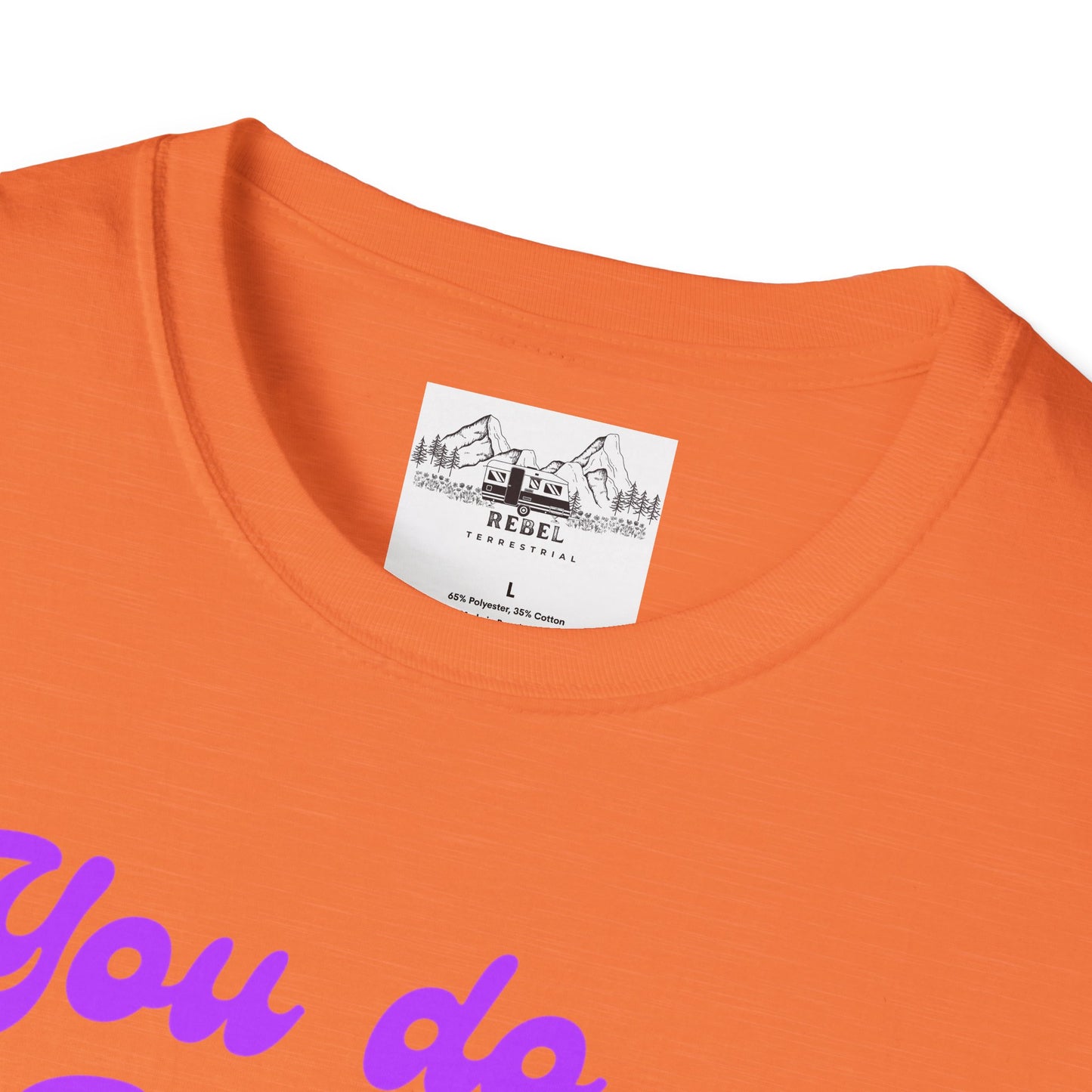 You Do You Boo – Playful Purple Lettering T-Shirt