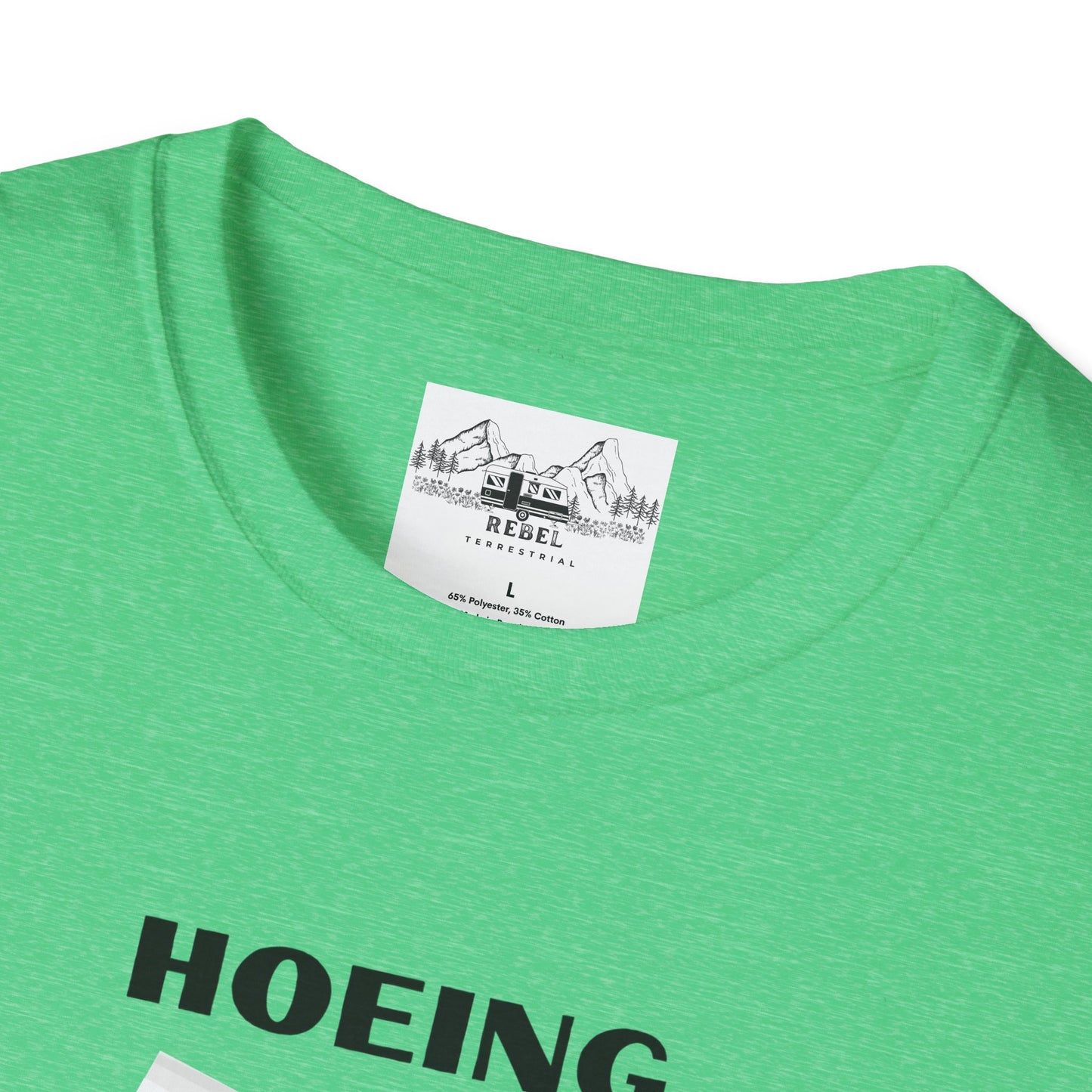 "Hoeing Ain't Easy" – Funny Gardening T-Shirt