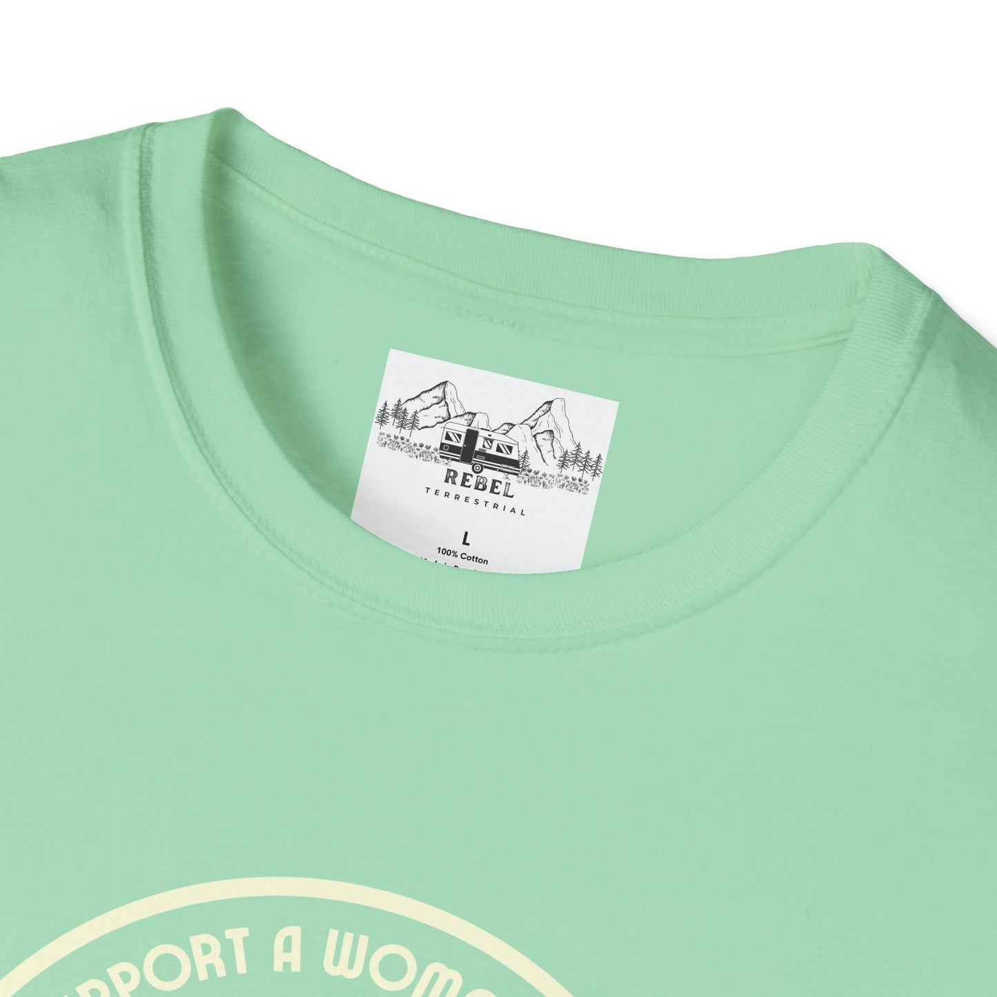 I Support a Woman’s Right to Have Pockets – Retro Tee