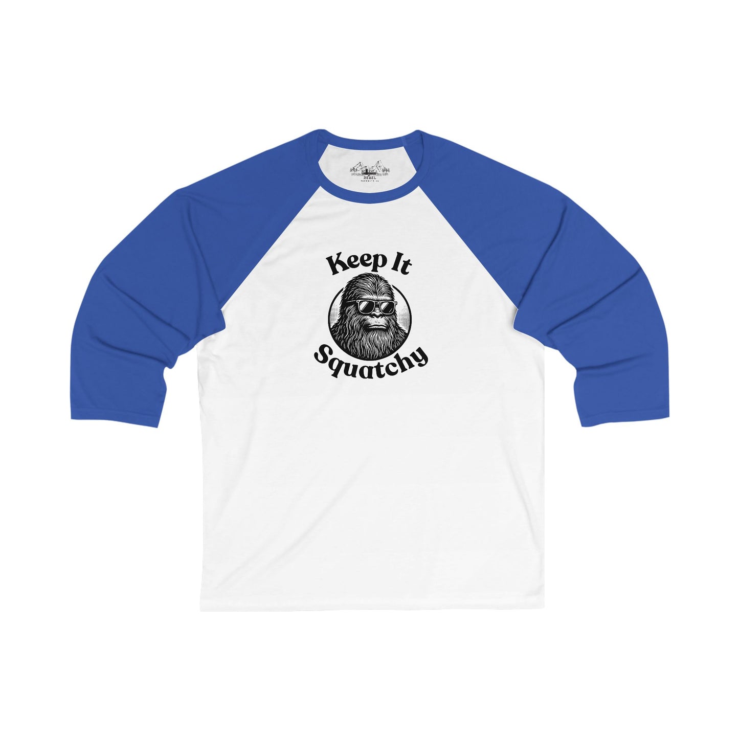 Keep It Squatchy | Bigfoot 3/4 Sleeve Baseball Tee