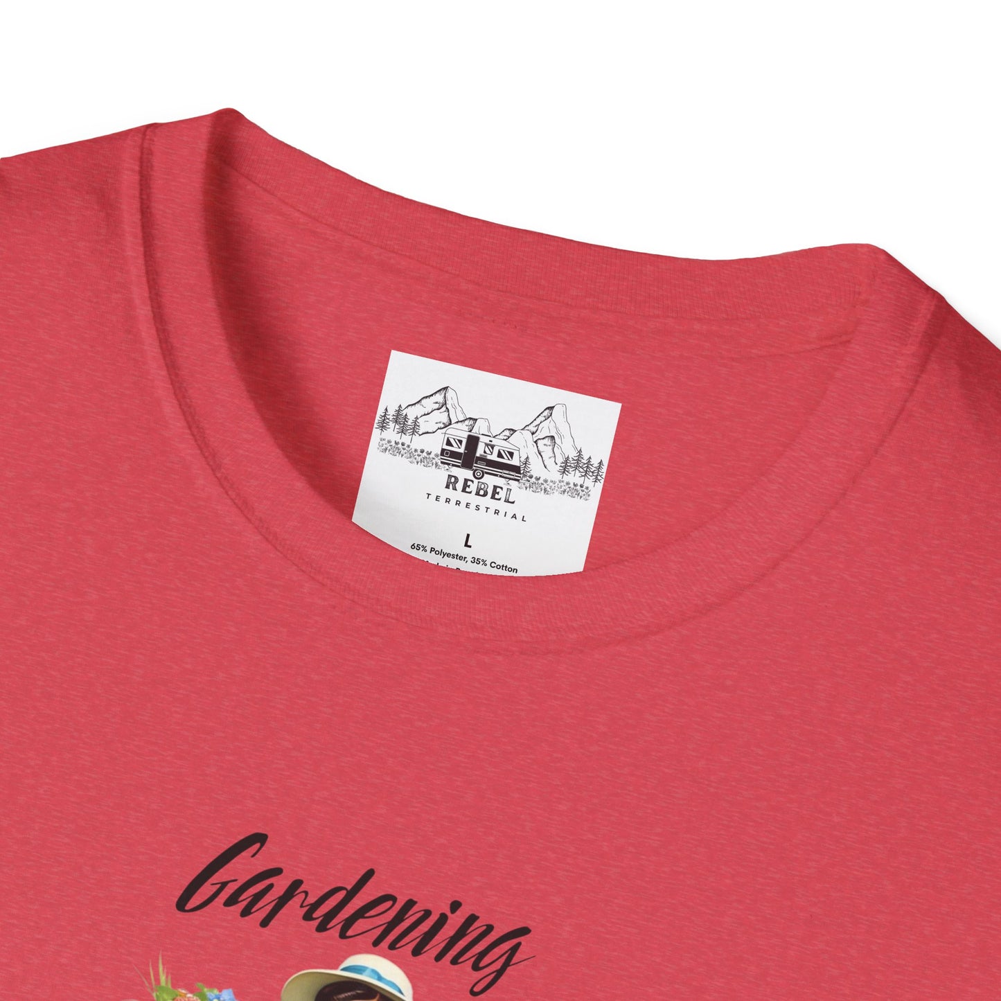 Gardening, Because Murder is Wrong – Vintage Humor T-Shirt
