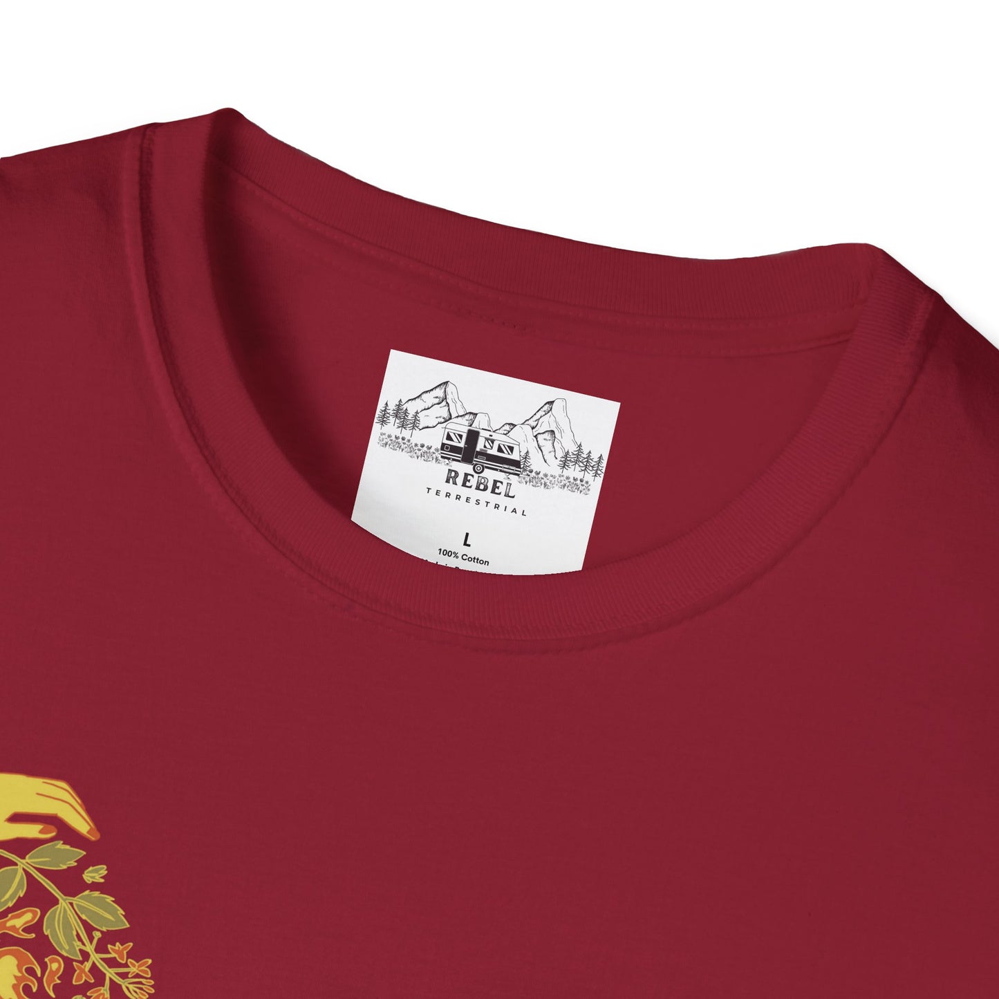 The Real Witch Cauldron & Broom Unisex T-Shirt