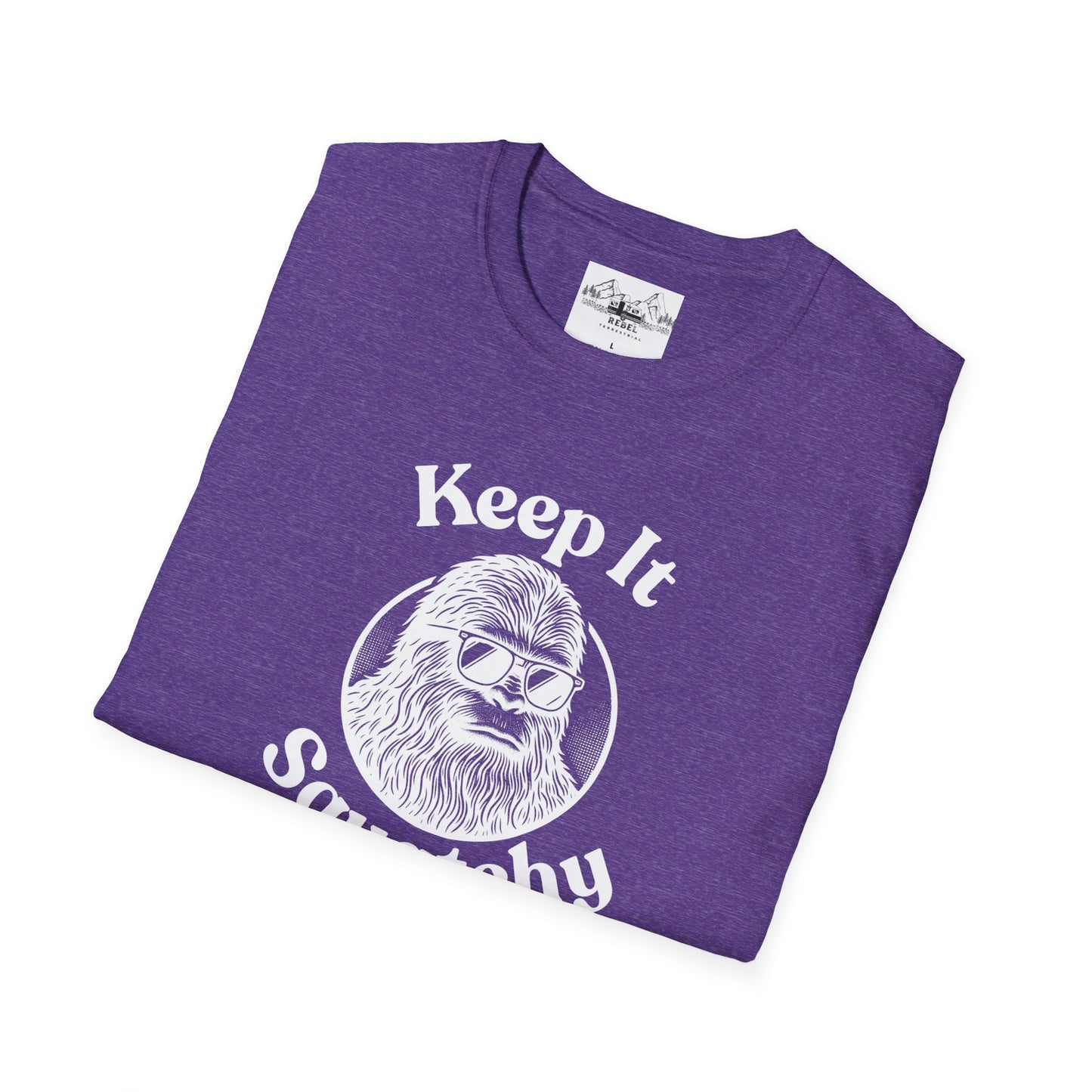 Keep It Squatchy Bigfoot T-Shirt – Unisex Softstyle Tee