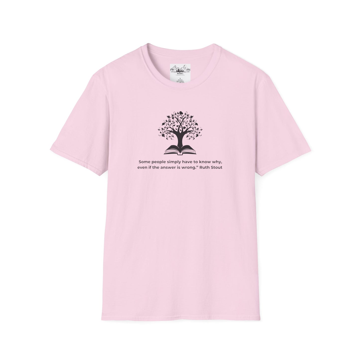 Tree of Knowledge β Ruth Stout Quote T-Shirt