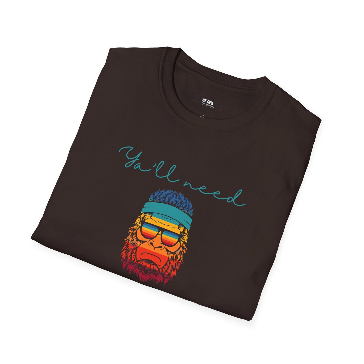 Y’all Need Therapy – Rainbow Bigfoot T-Shirt | Unisex Softstyle Tee