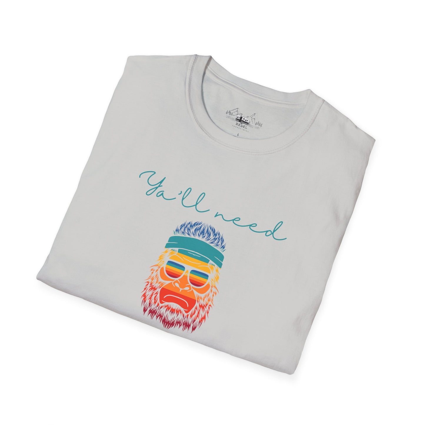 Y’all Need Therapy – Rainbow Bigfoot T-Shirt | Unisex Softstyle Tee
