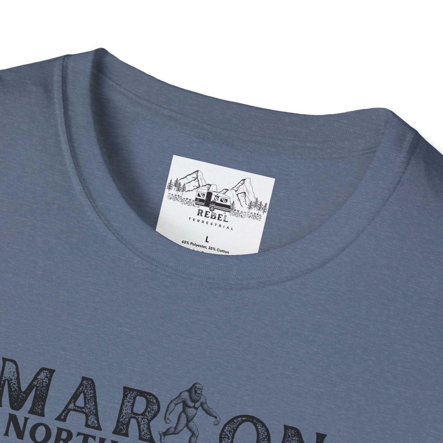 Marion North Carolina Bigfoot T-Shirt – Unisex Softstyle Tee