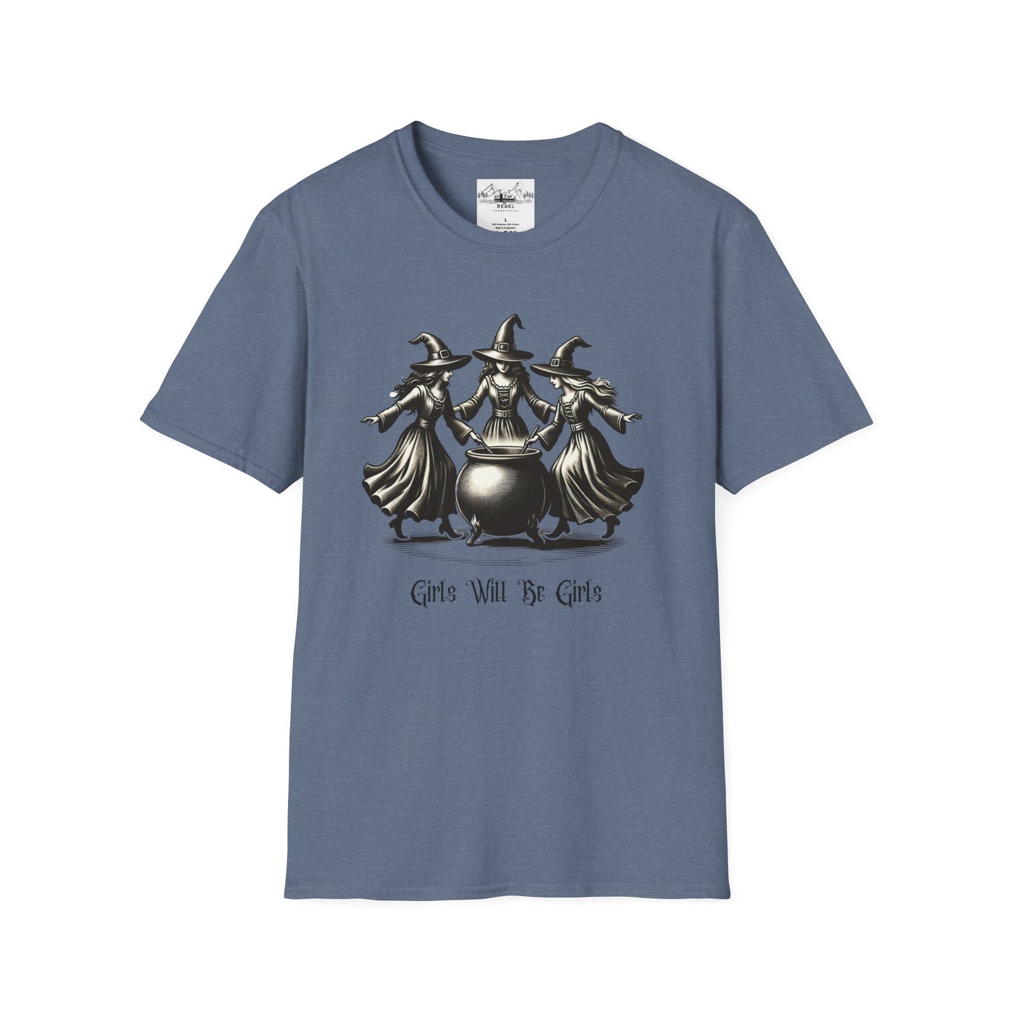 "Girls Will Be Girls" Witches Unisex T-Shirt
