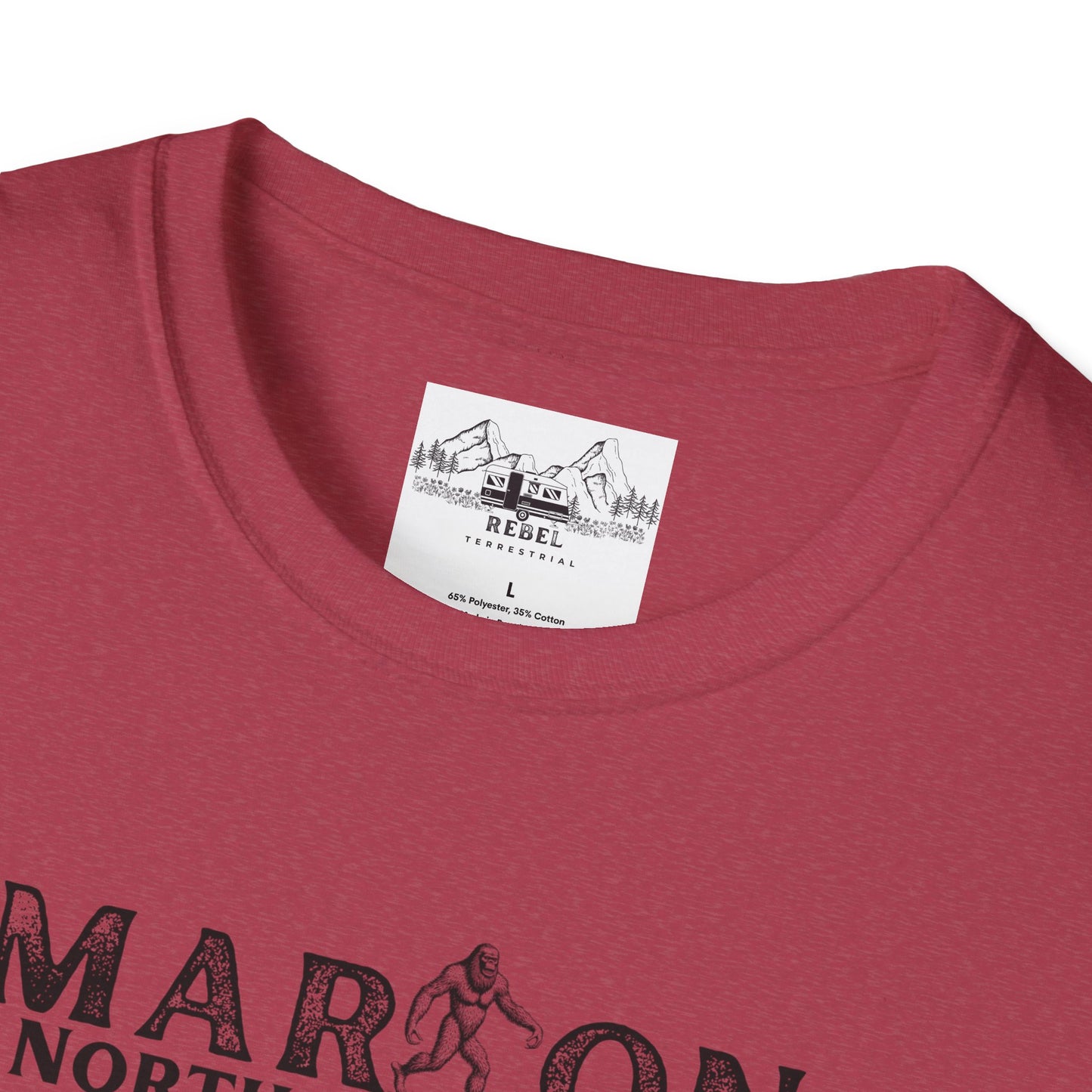 Marion North Carolina Bigfoot T-Shirt – Unisex Softstyle Tee