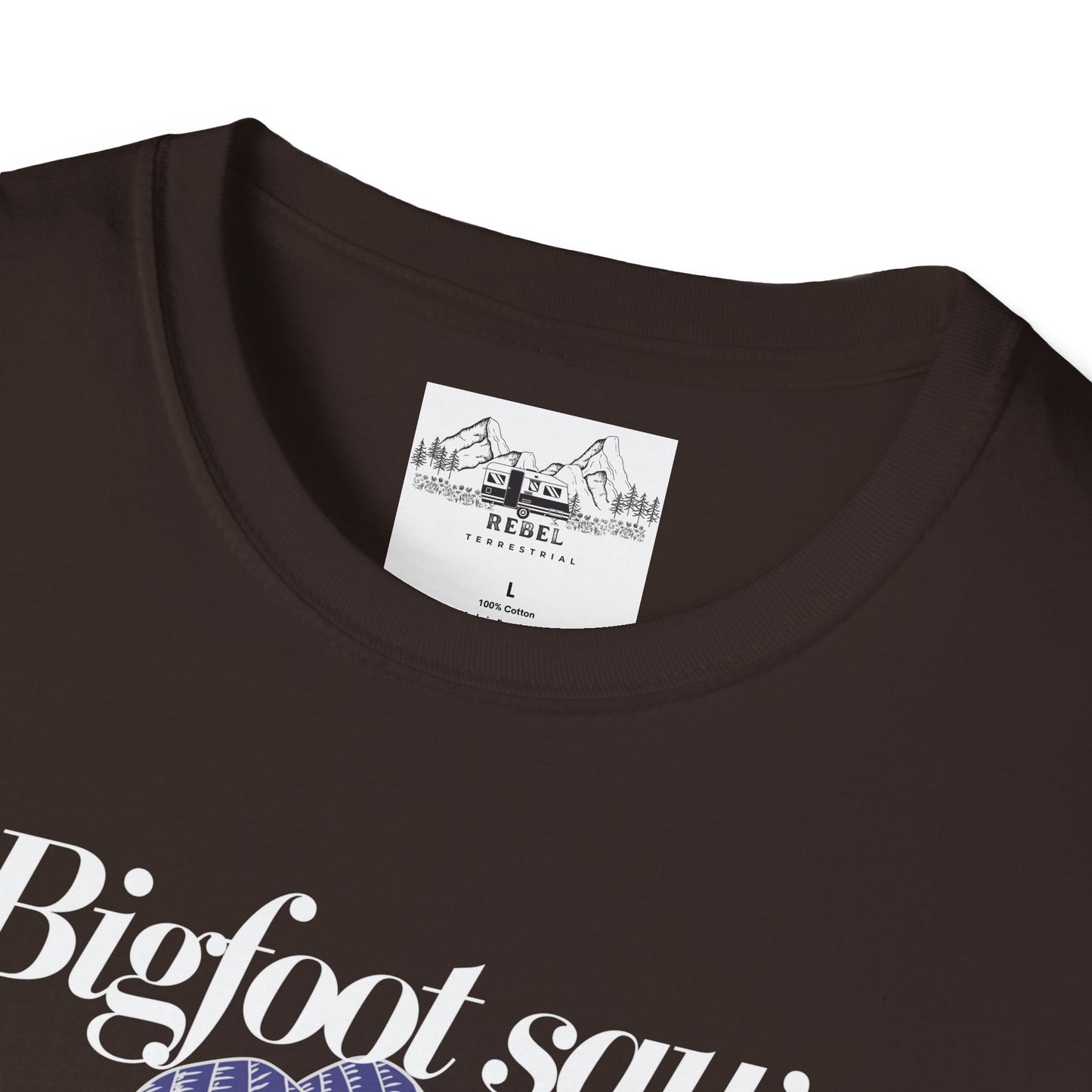 Bigfoot Saw Me But No One Believed Him – Hipster Bigfoot T-Shirt | Unisex Softstyle Tee