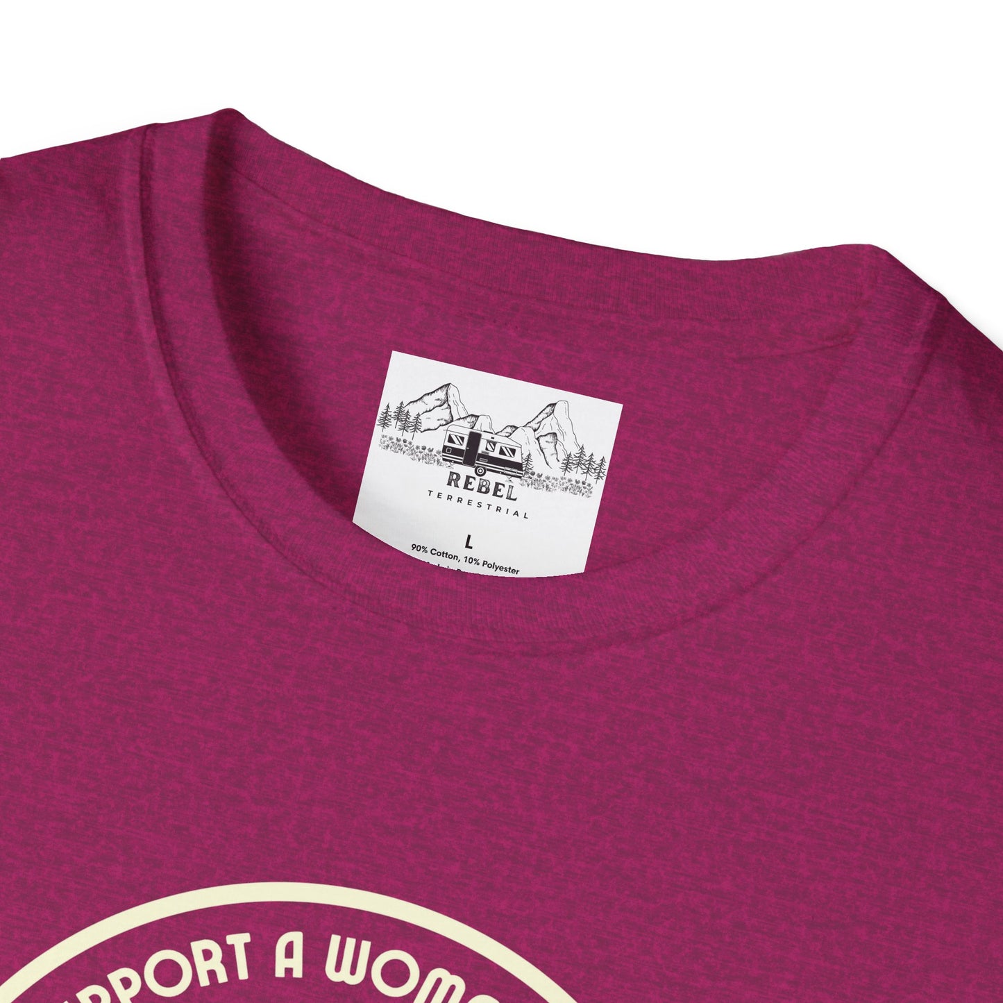 I Support a Woman’s Right to Have Pockets – Retro Tee