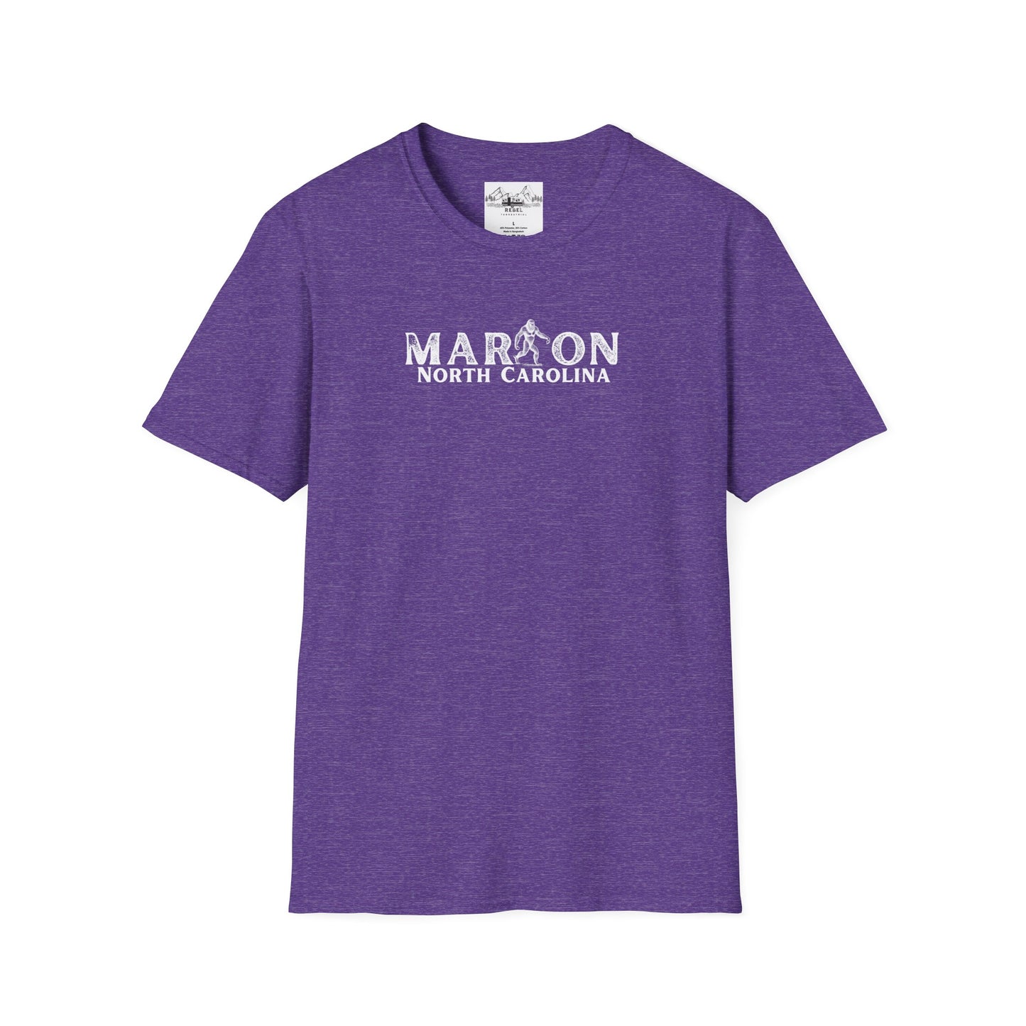 Marion North Carolina Bigfoot T-Shirt – Unisex Softstyle Tee