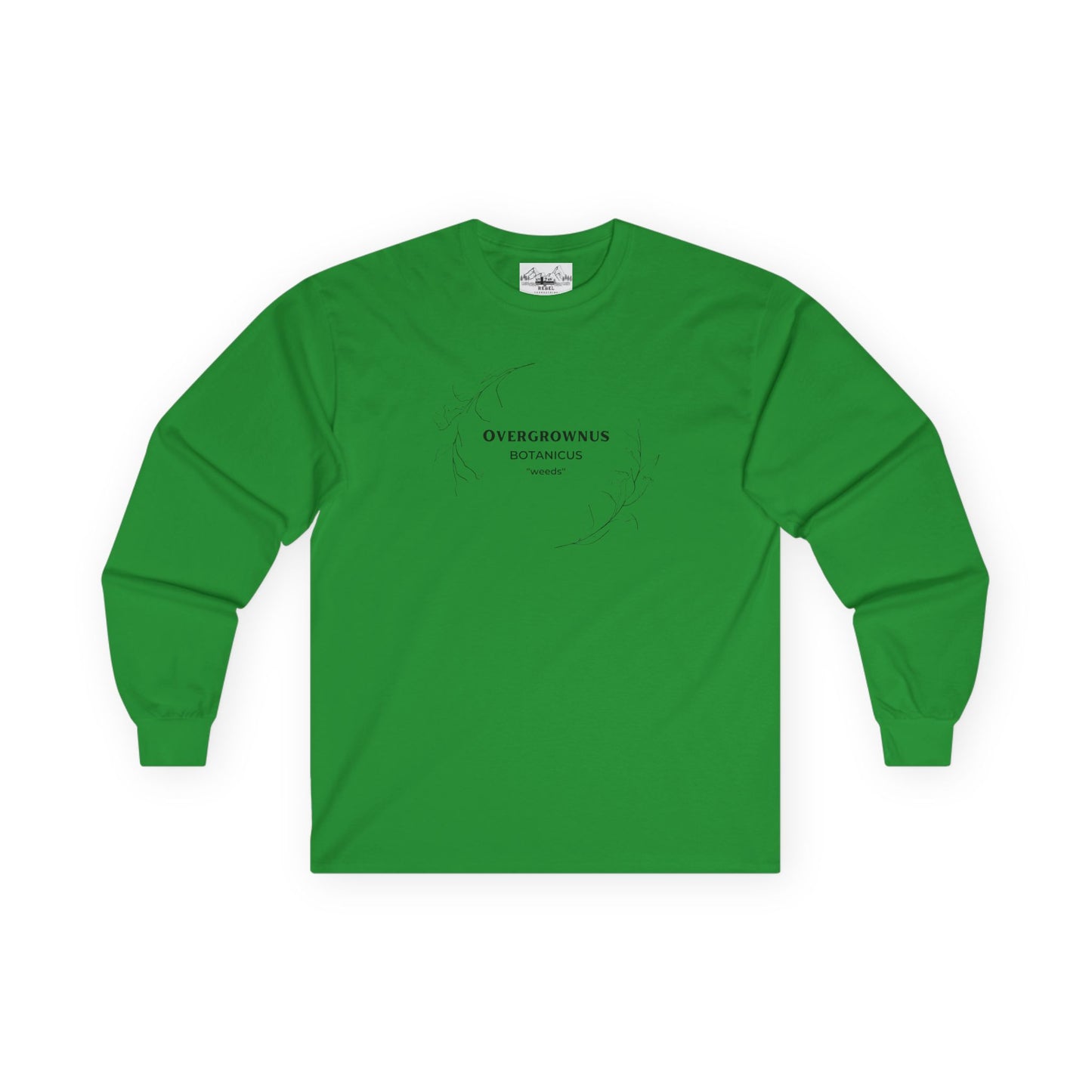 Botanics Long Sleeve Tee - Overgrownus Design for Nature Lovers
